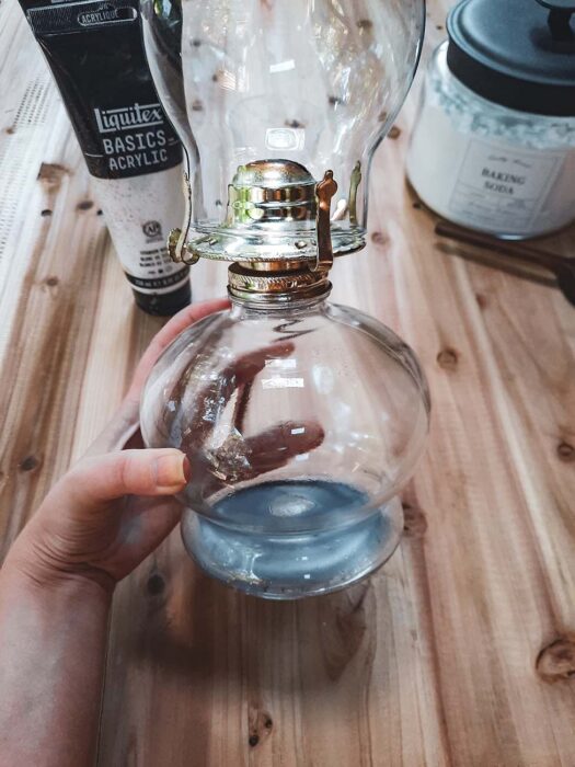 DIY Vintage Oil Lamp Revamp