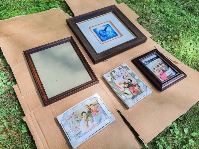 Thrifted Picture Frame Upgrades for Your Modern Farmhouse