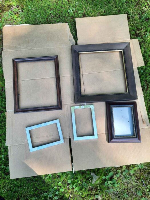 Upcycle Old Dollar Store Picture Frame DIY for Your Modern Farmhouse