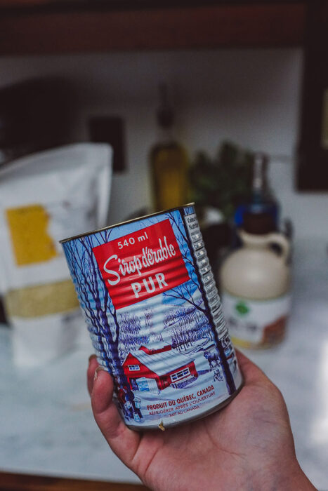 Maple Candle in a Can