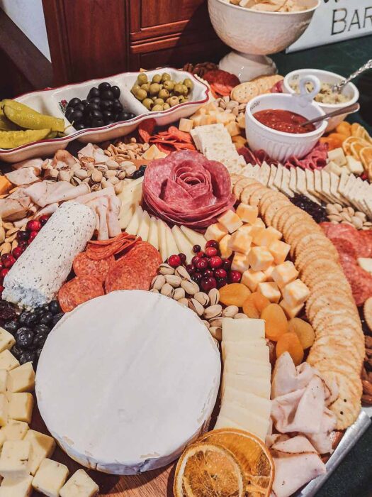 Stunning Christmas Charcuterie Board for Holiday Party