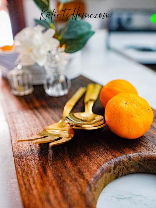 Farmhouse Centerpiece for a Modern Simple Kitchen Counter