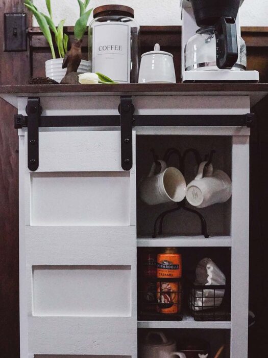 Farmhouse Home Coffee Station Ideas