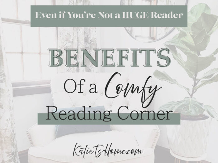 5 Benefits of Having a Cozy Reading Nook- Katie T's Home