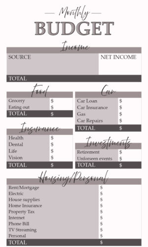 Budget Planner