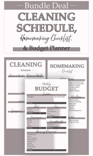 Homemaking Bundle No. 1