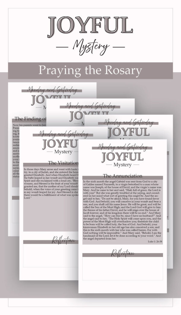 Joyful Rosary Bundle- Mauve- Katie T's Home