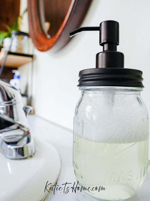 Homemade Soap for the 7 Bathroom Vanity Tray Ideas- Modern Cottage Living- Katie T's Home