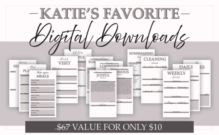 Katie's Favs- Bundle Deal- Digital Downloads- Katie T's Home