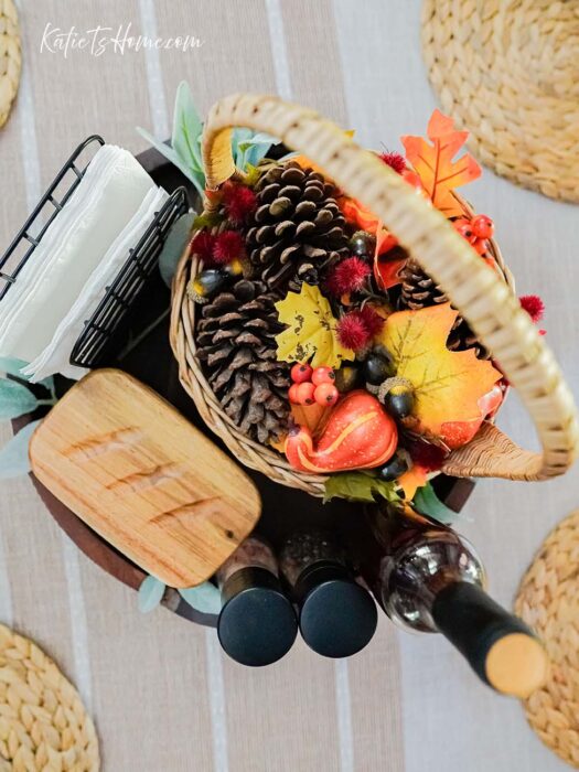Practical Fall Tablescape Decor for a Modern Cottage Home v7- Homemaking with Katie T's Home